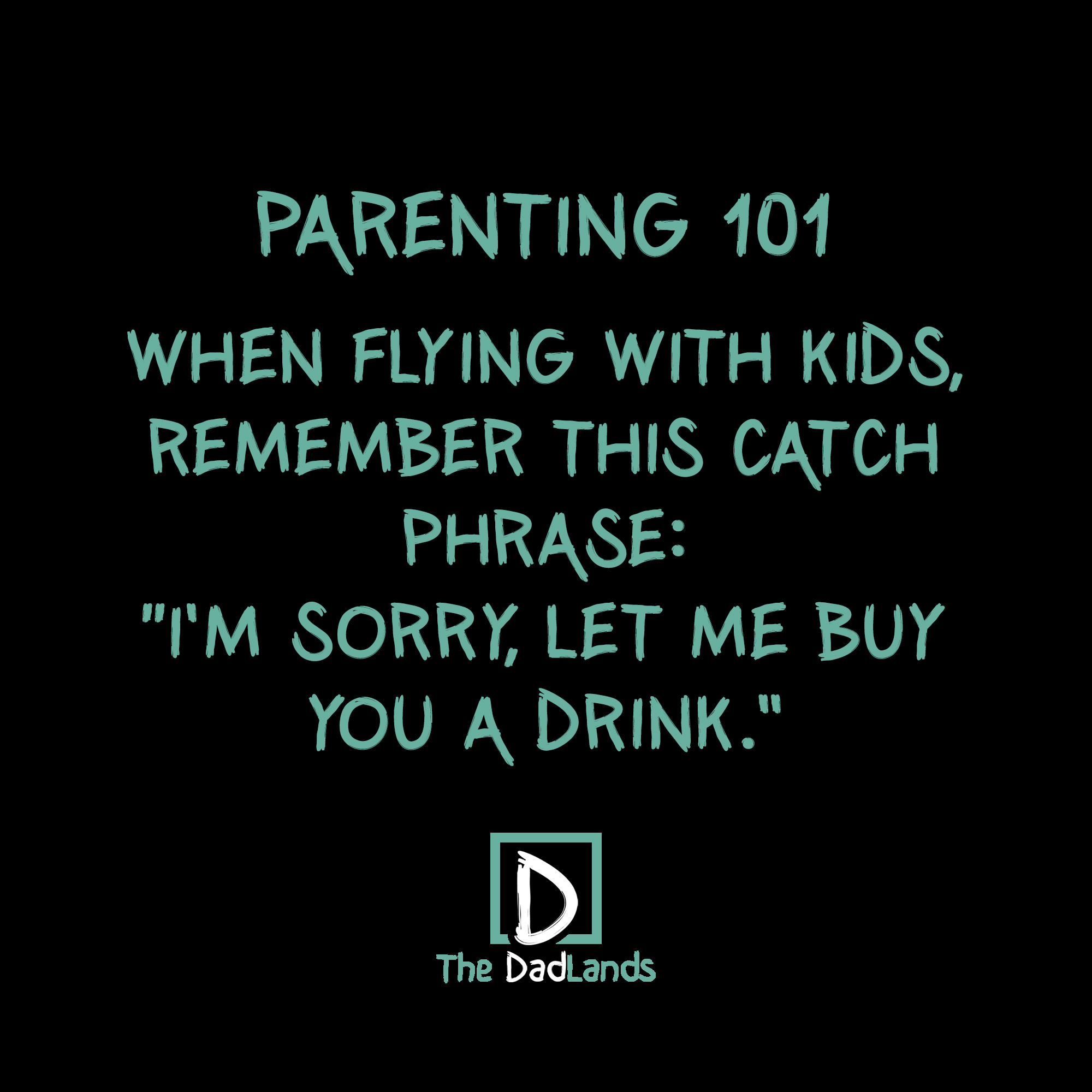 Flying with kids…