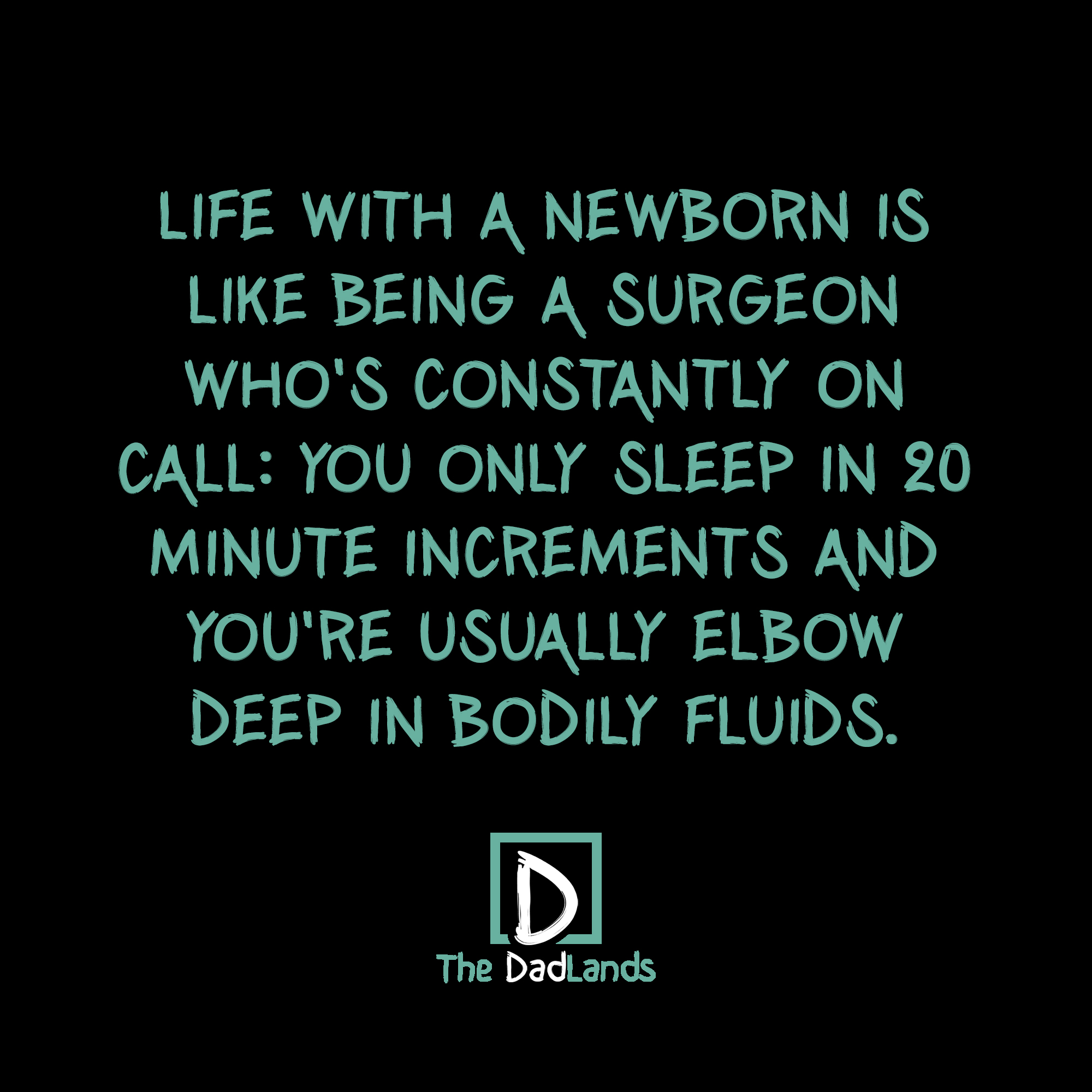 Life with a newborn…